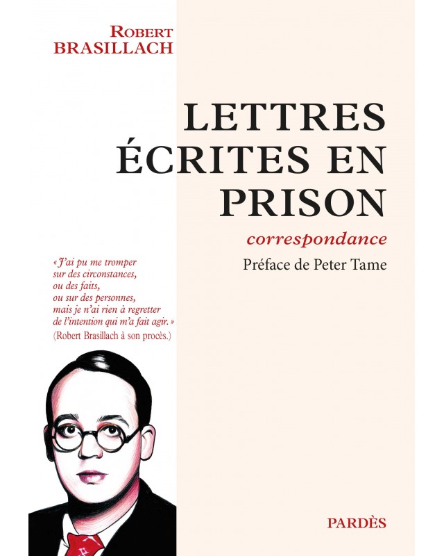 Lettres écrites en prison  –  Robert Brasillach