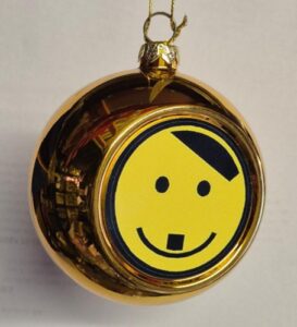 Boule de Noël – Smiley