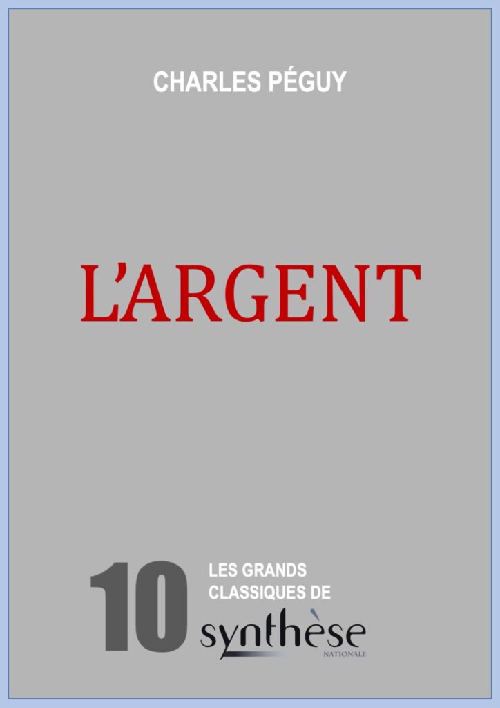 L’argent  – Charles Péguy